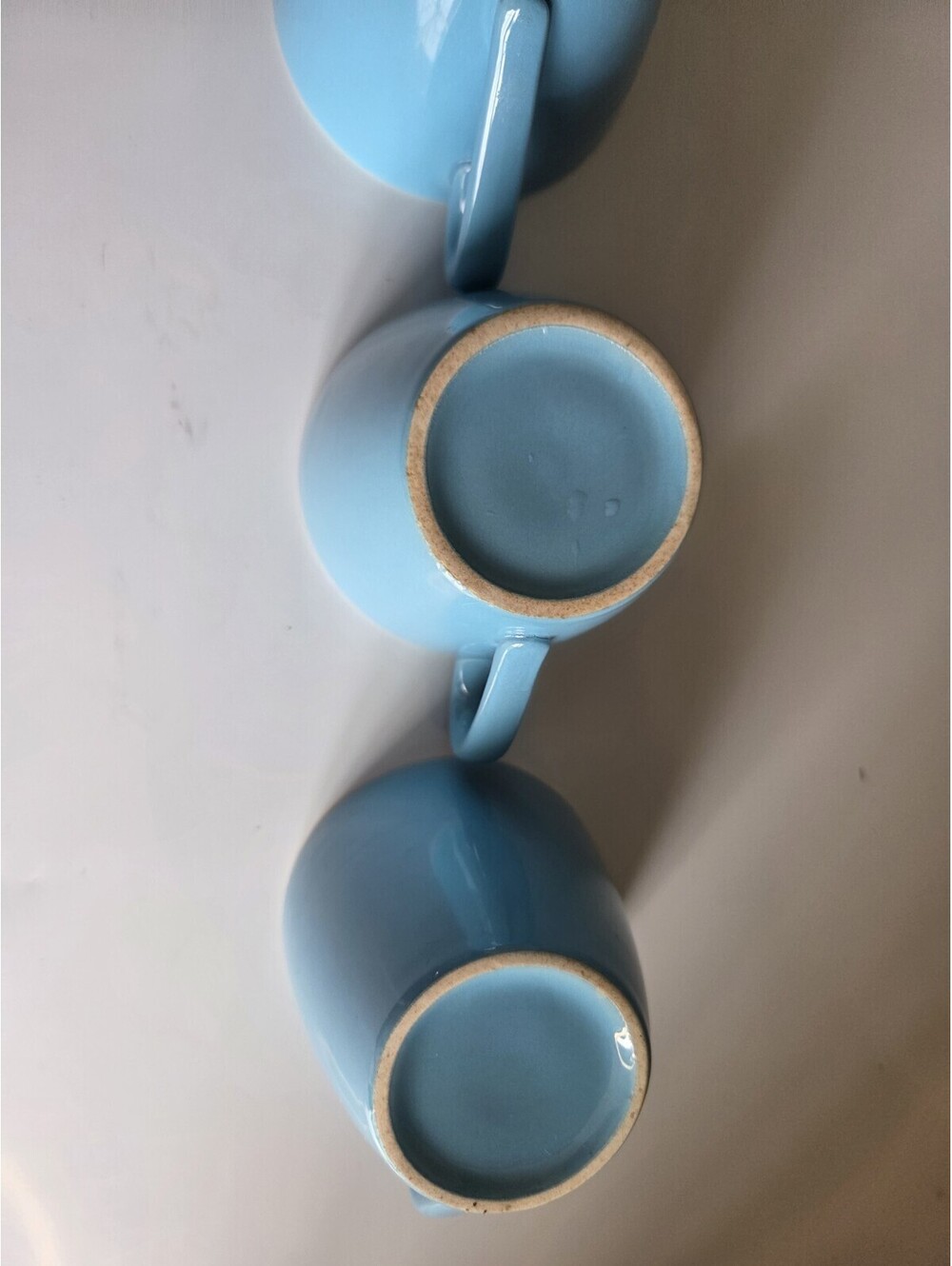 Vintage Atomic Blue 7pcs Sugar + Shakers + COFFEE CUPS Aqua Teal Blue MCM  SC2 - Picture 10 of 16
